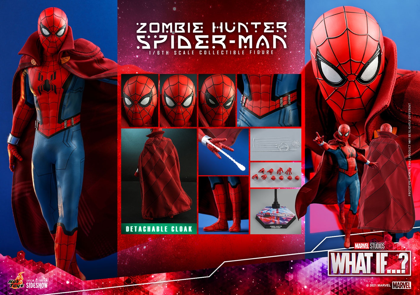 Zombie Hunter Spidey Sixth Scale Figure by Hot Toys