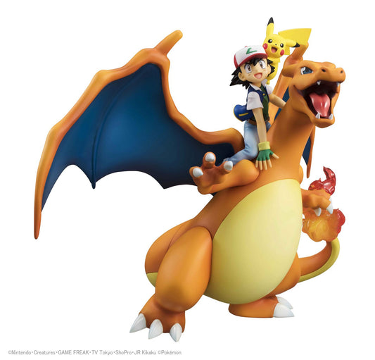 Megahouse GEM Ash and Charizard